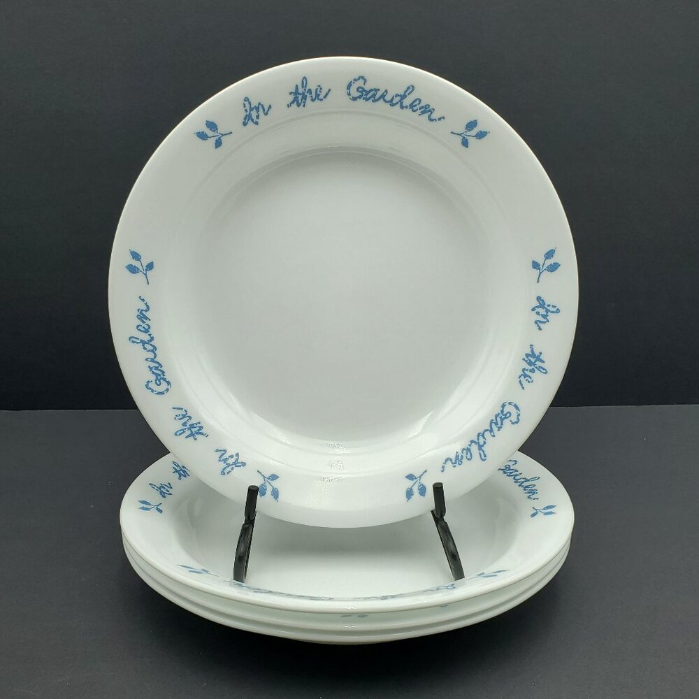 Corelle In The Garden Rim Soup Bowls Corning Sponge Rim Individual Pasta Bowls